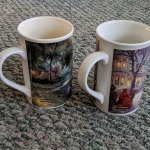 Thomas Kinkade Coffee Cups